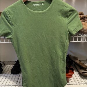 Abercrombie & Fitch Olive Green Tee